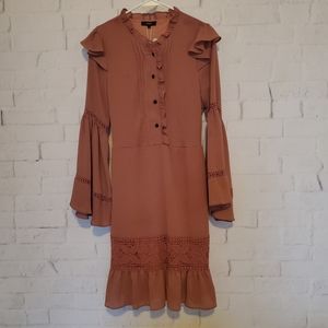 LUMIE Mauve colored dress size small